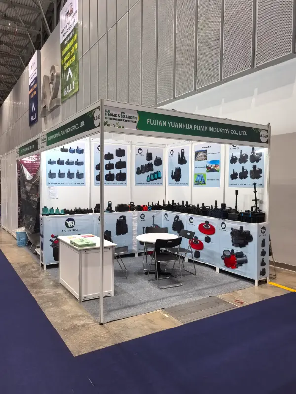 Fujian Yuanhua पम्प उद्योग कं, लिमिटेड Saigon प्रदर्शनी र सम्मेलन केन्द्र मा प्रदर्शनी - SECC